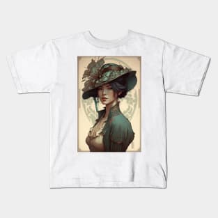 19th Century Cantonese Beauty Kids T-Shirt